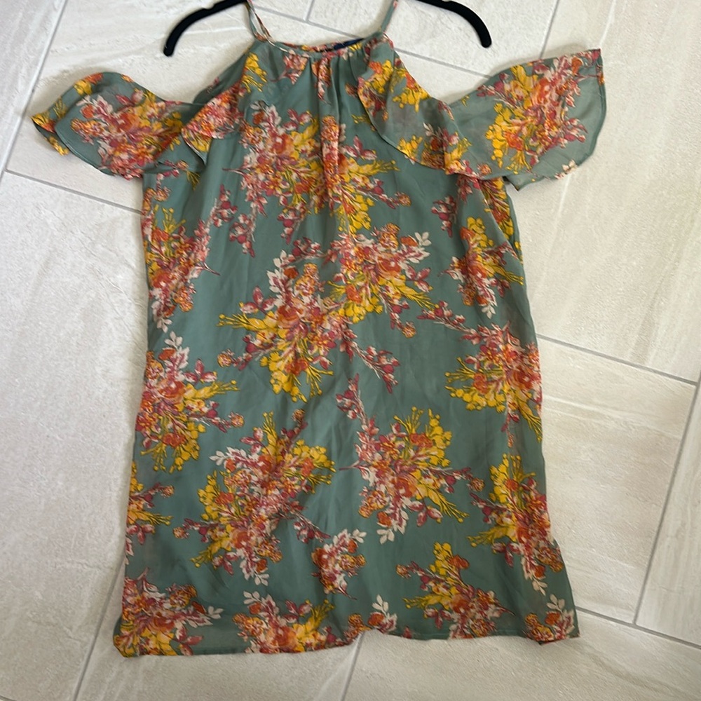 Cold shoulder sundress